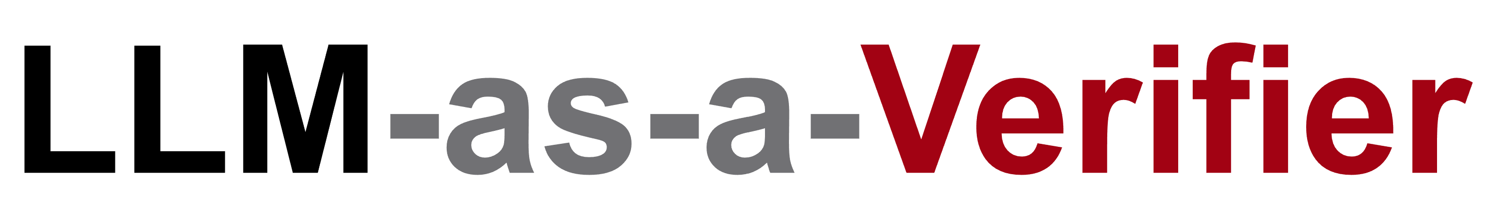 LLM-as-a-Verifier - Home